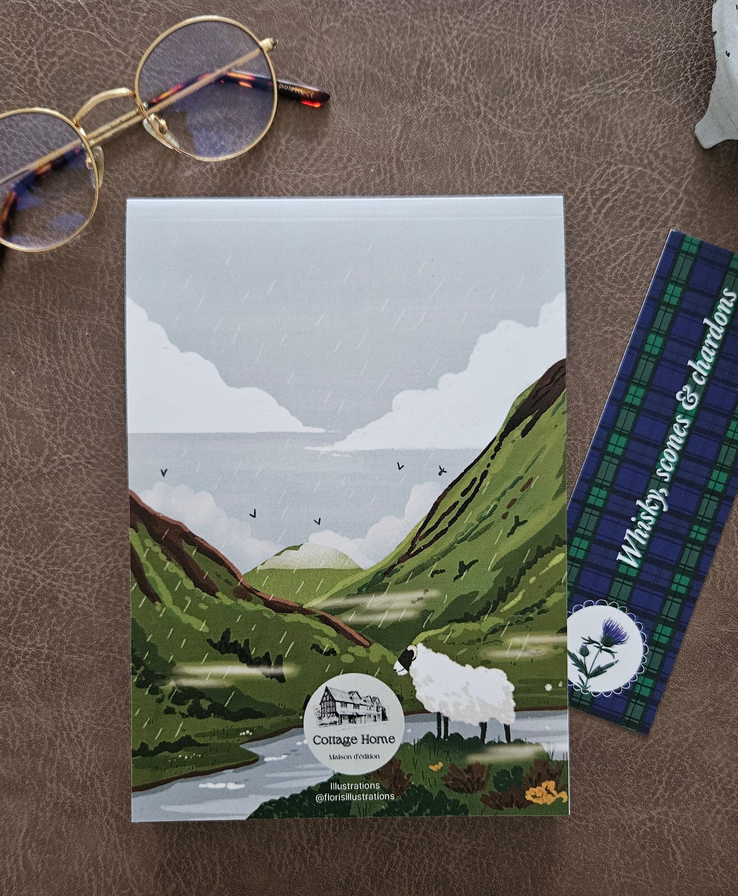 Bloc-Notes "My heart belongs to Scotland"