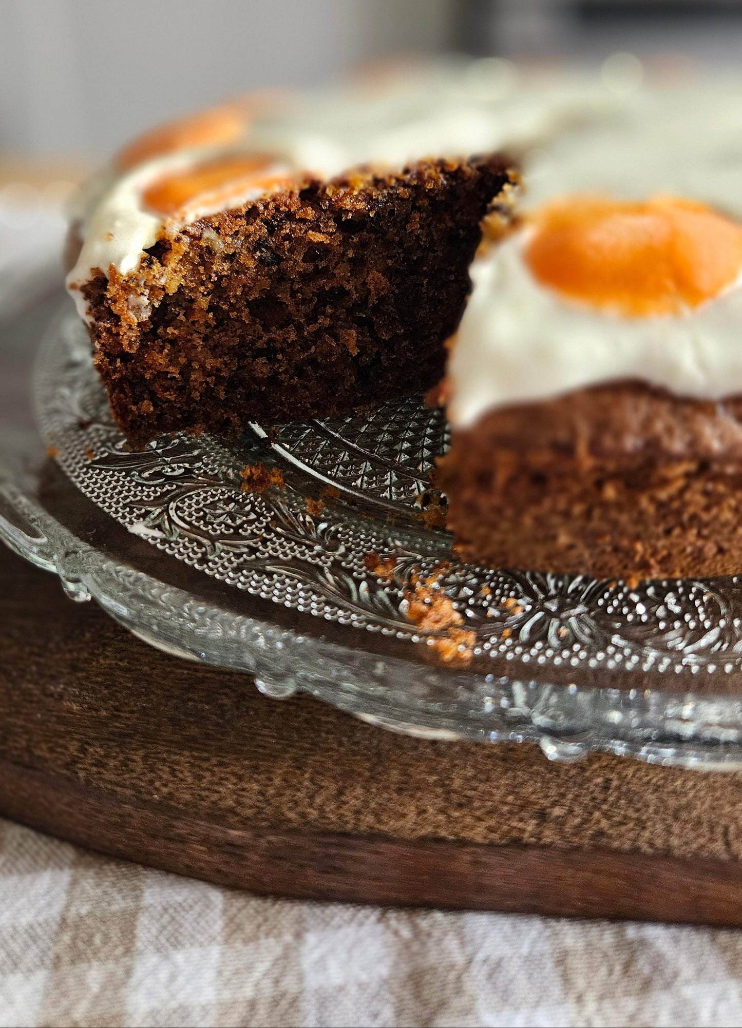 Carte postale Recette Carrot Cake
