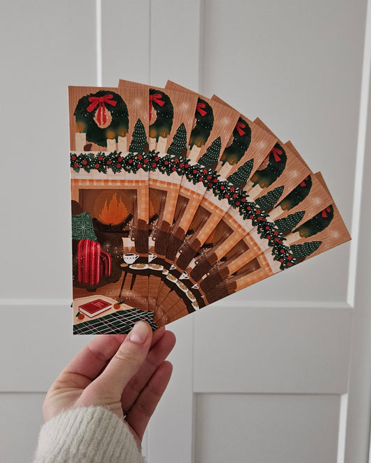 Marque-pages Cottage d'Hiver