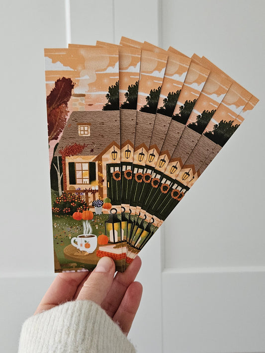 Marque-pages Cottage d'Automne