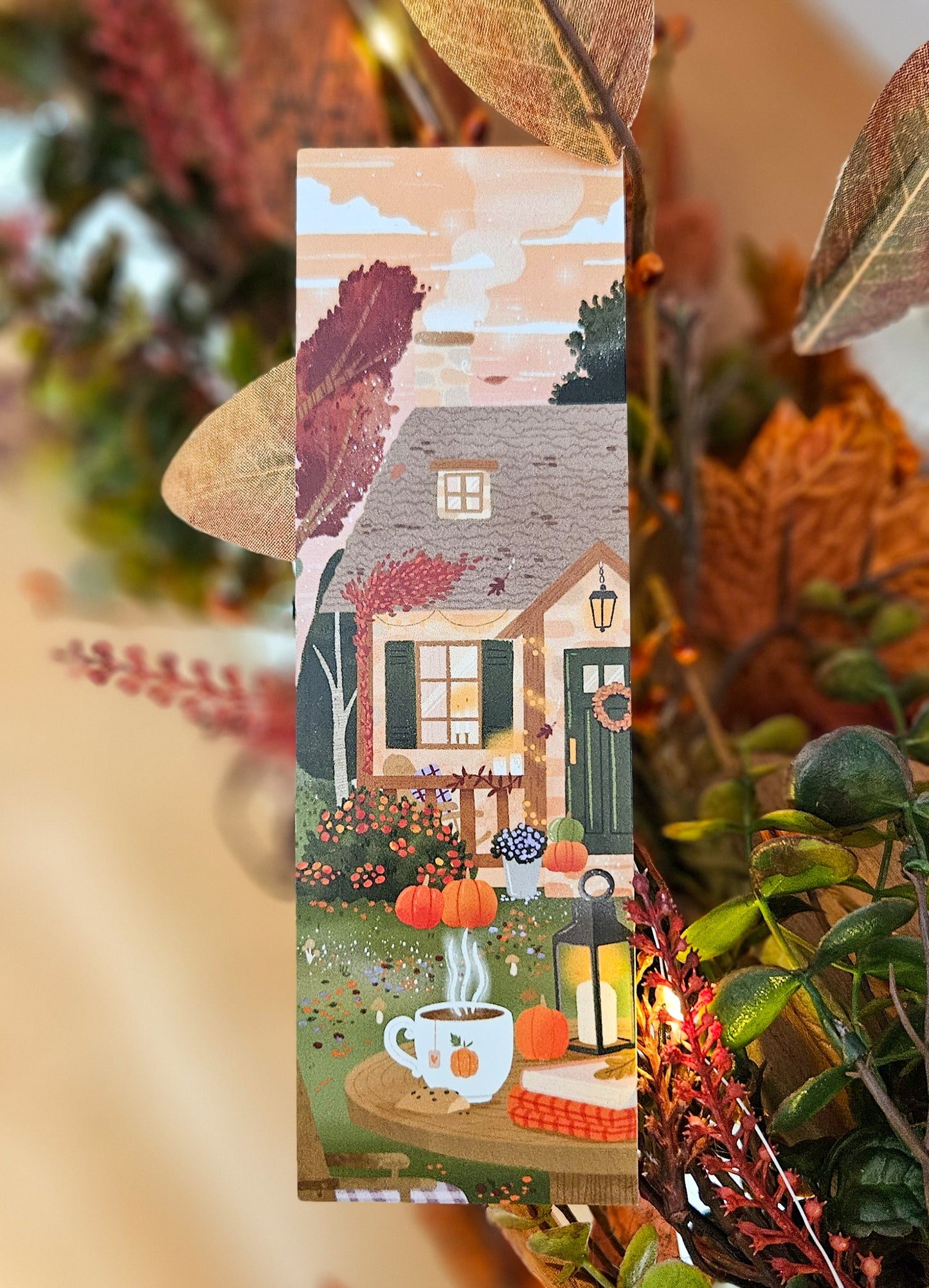 Marque-pages Cottage d'Automne