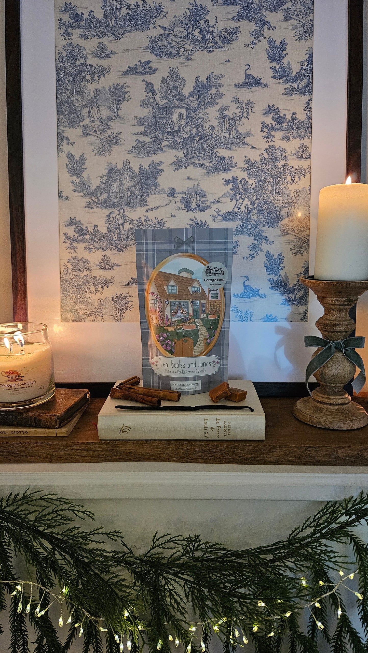 Thé " Tea, Books & Jones "