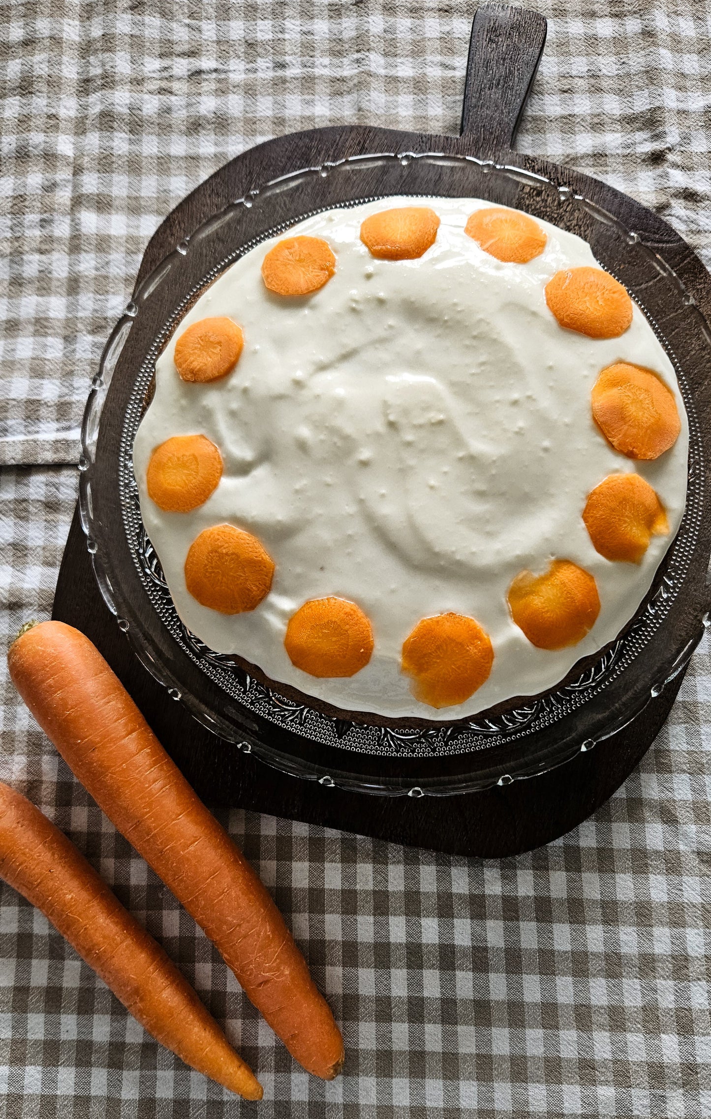 Carte postale Recette Carrot Cake