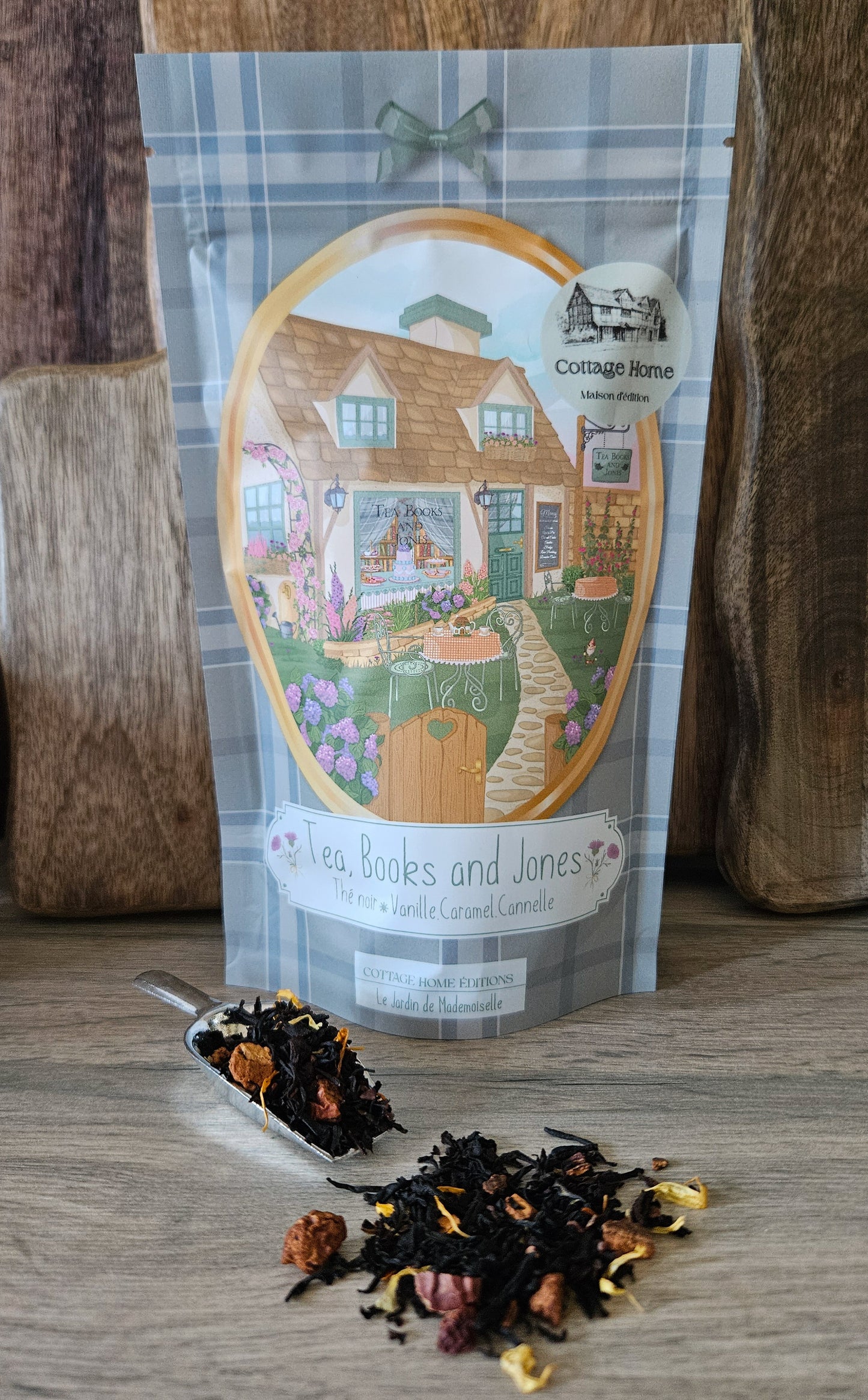 Thé " Tea, Books & Jones "